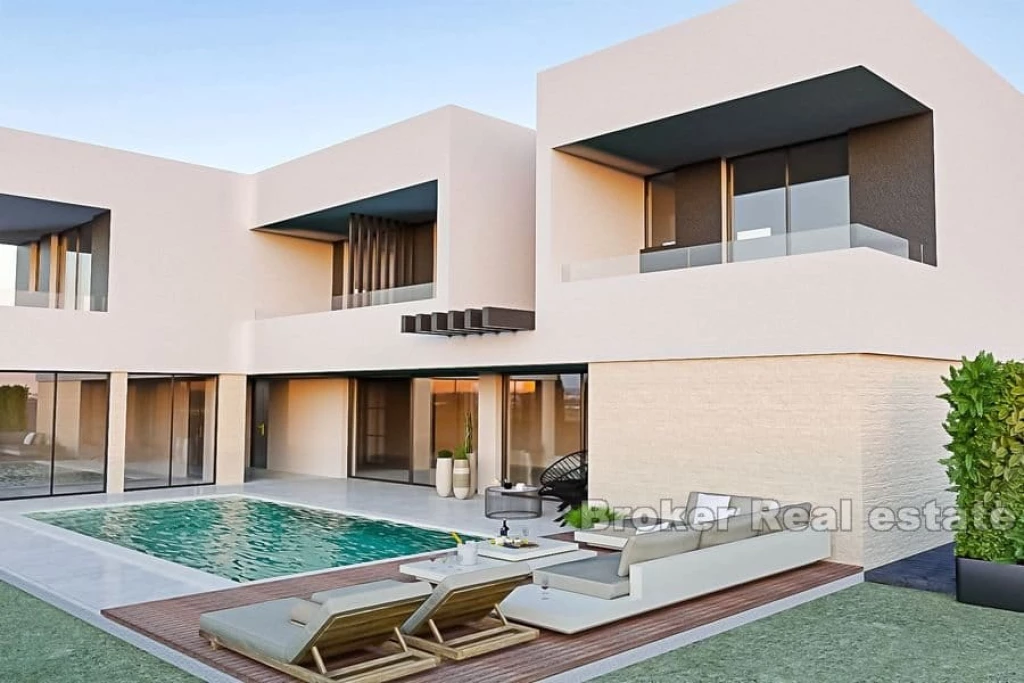 Modern villa with pool