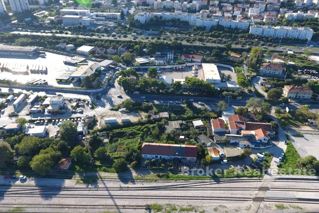 Building land with existing facilities