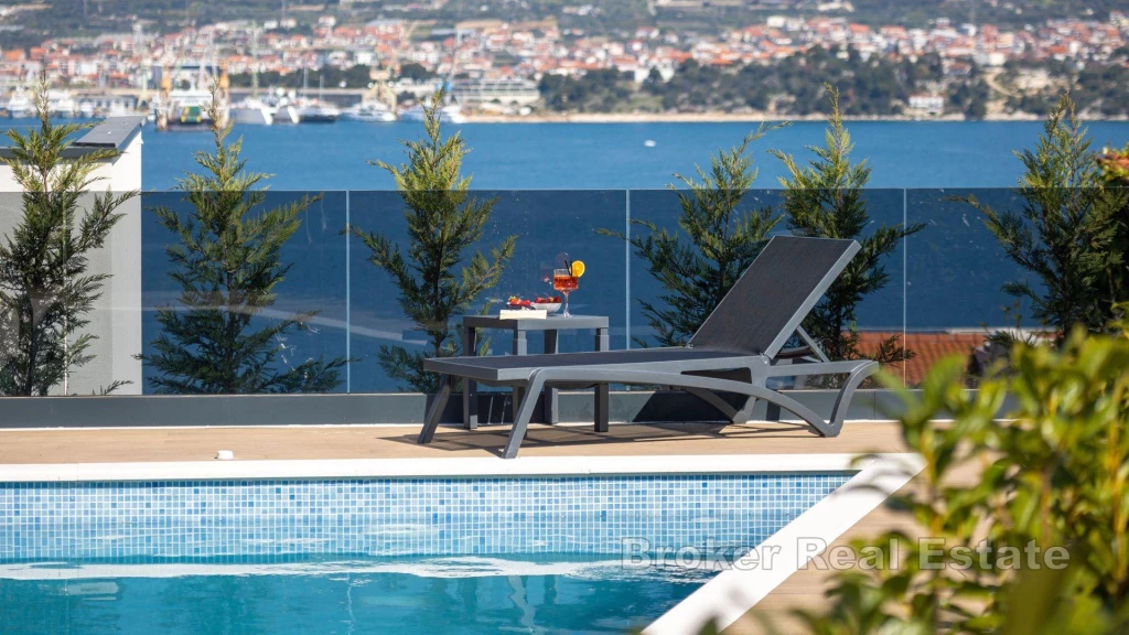Tourist complex with sea view