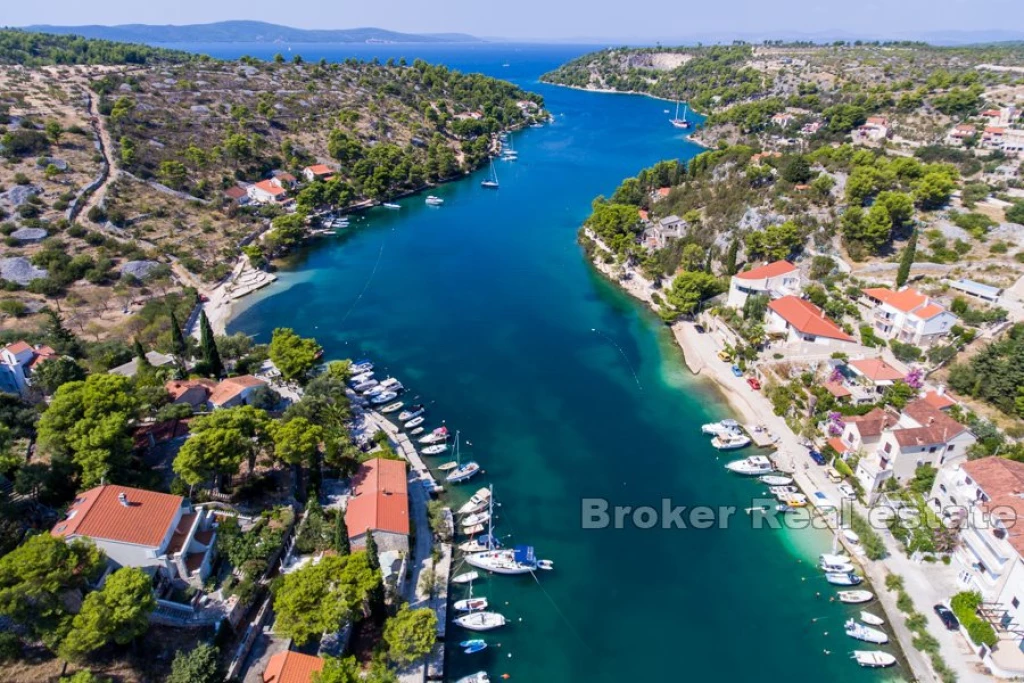 Building land by the sea