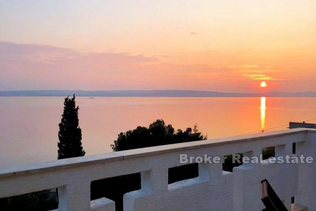 House near the sea with a beautiful view
