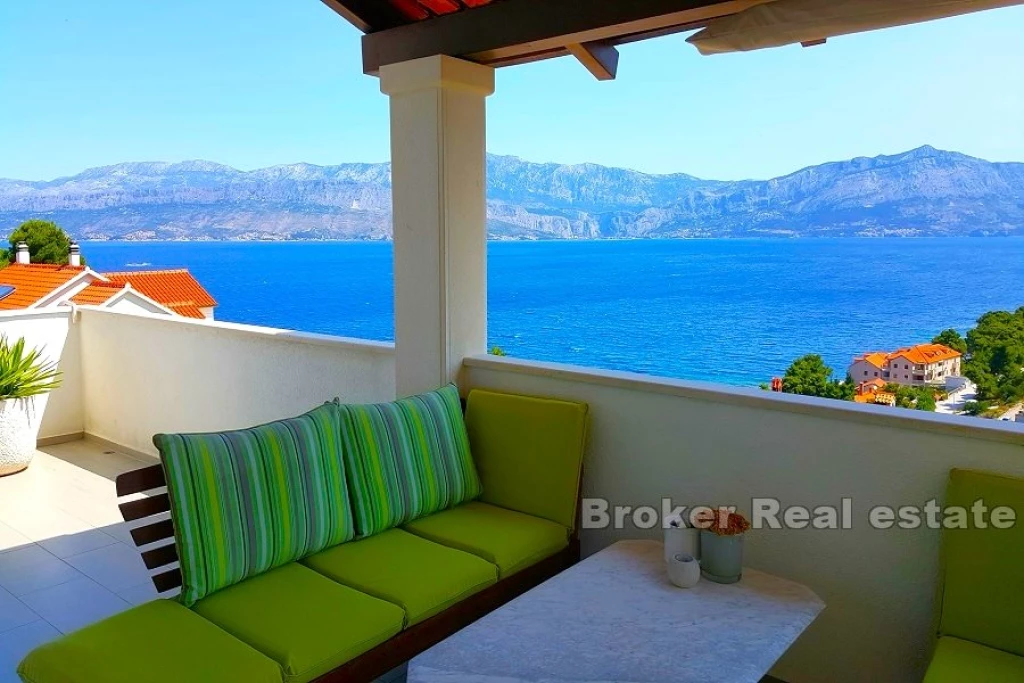 Newer house with sea view