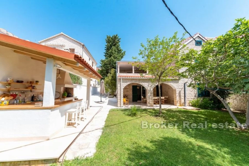 Renovated stone house