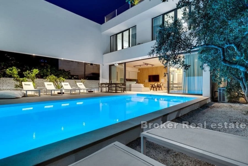 Modern villa with pool