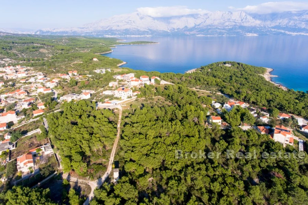 Building land with sea view
