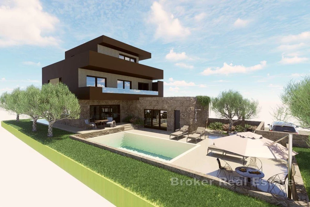 Building land with project of villa