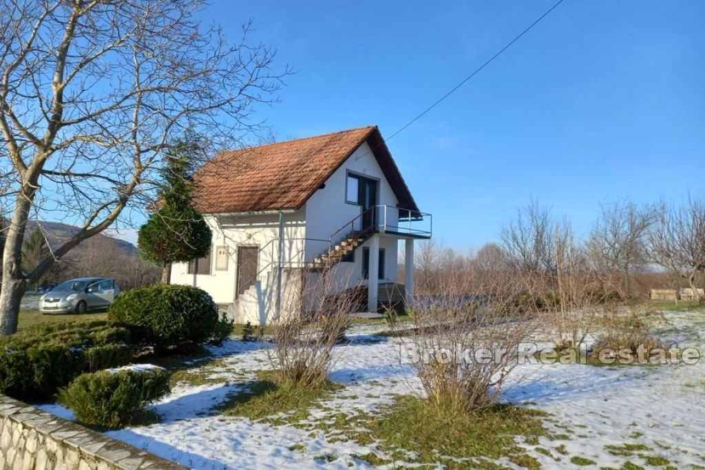 House with spacious land