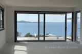 Modern apartment in a new building with a sea view