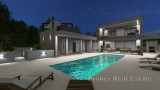 Exclusive villa with pool and sea view