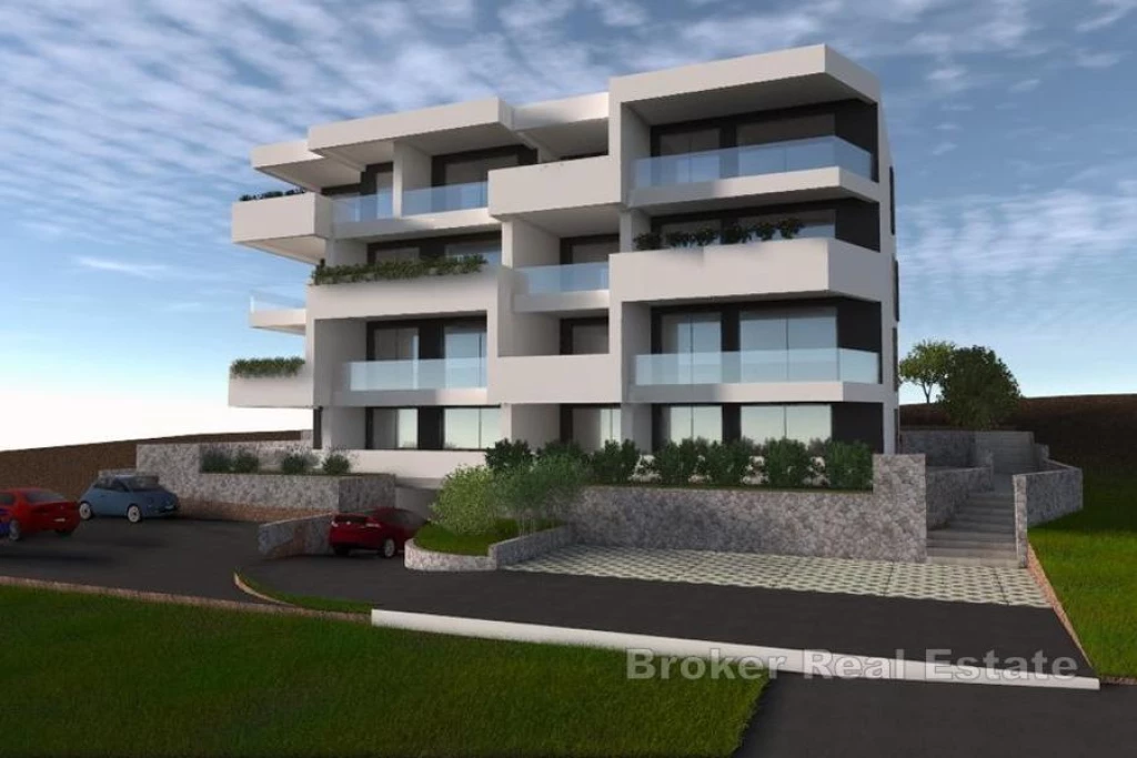 Two bedroom apartment with sea view