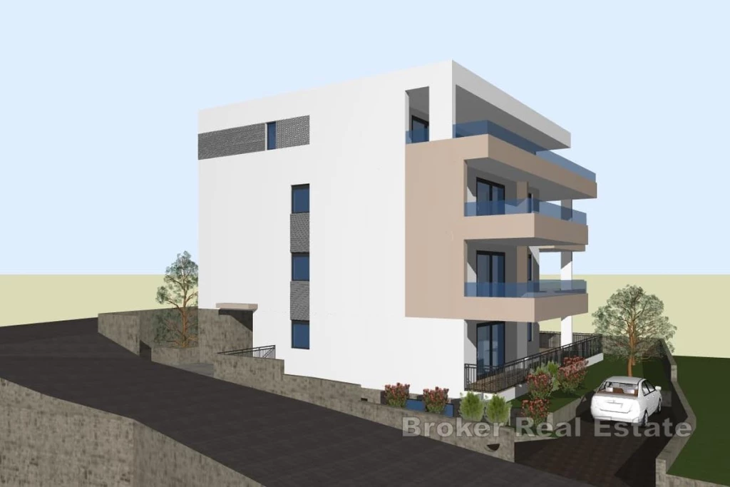 Two-bedroom apartment with sea view
