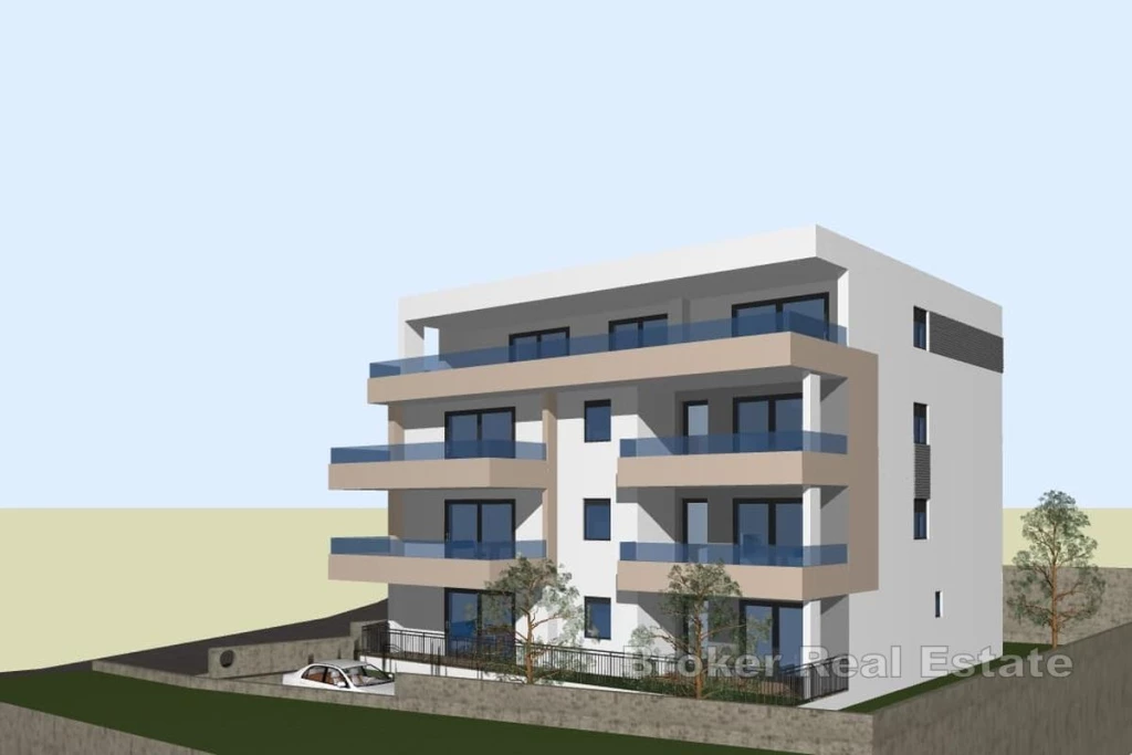Two-bedroom apartment in a new building