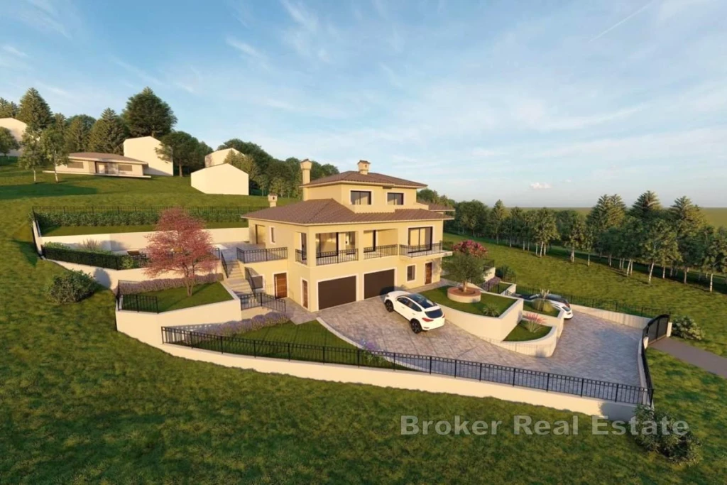 Building plot with sea view