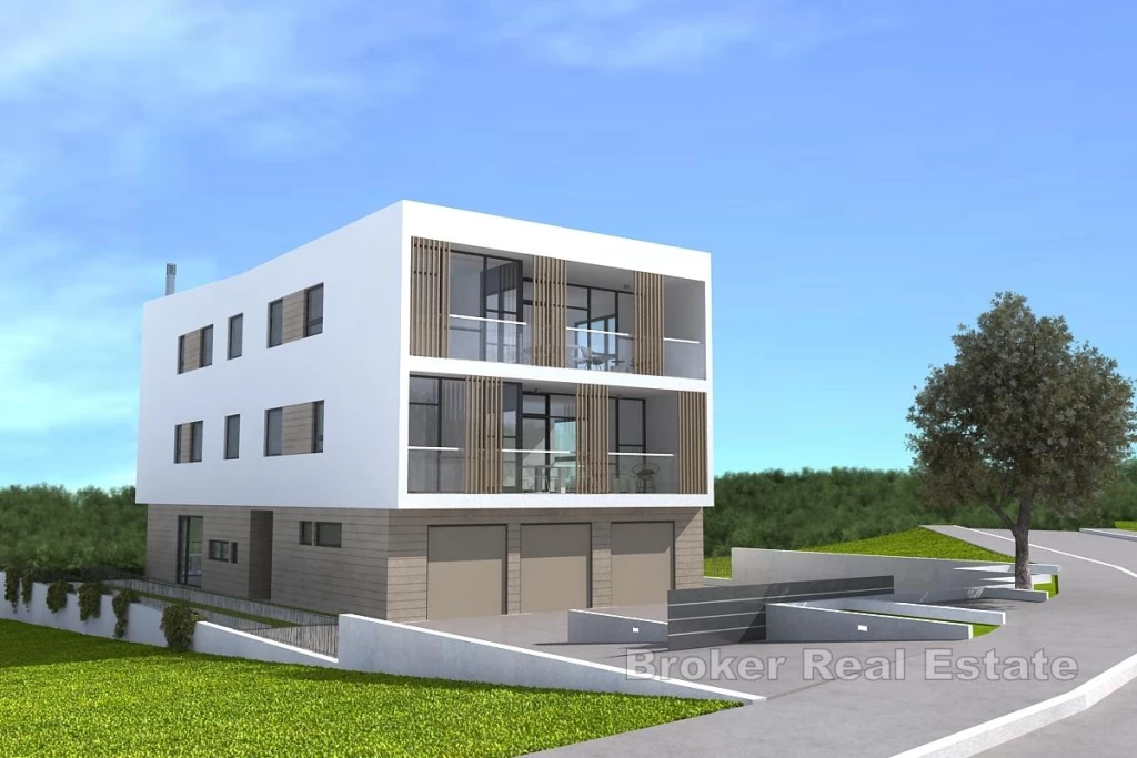 Modern apartment in a new building