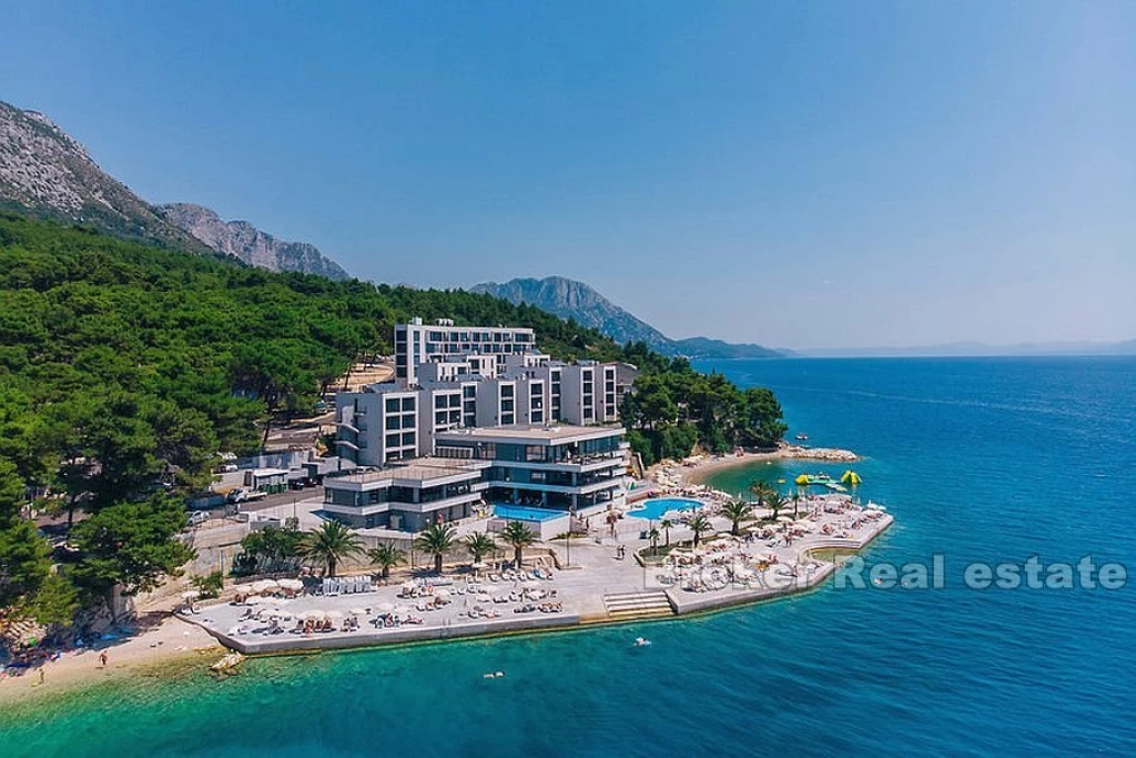 Newly built hotel resort