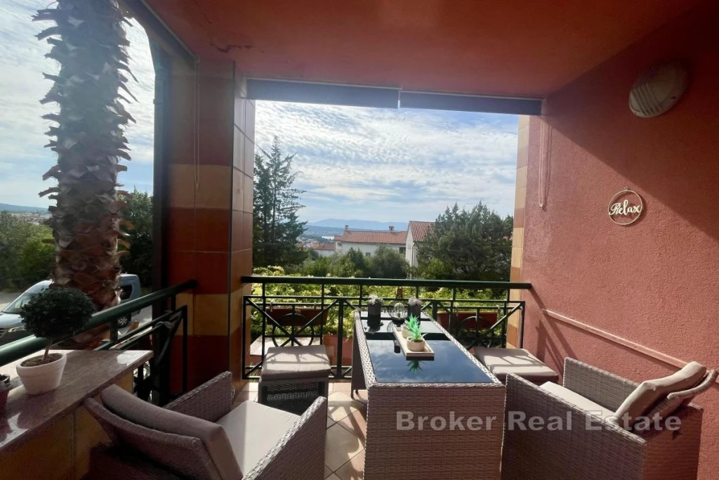 Two-bedroom apartment near the center