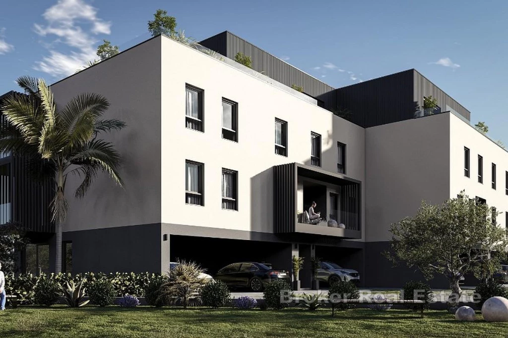 New build – modern duplex apartment with terrace