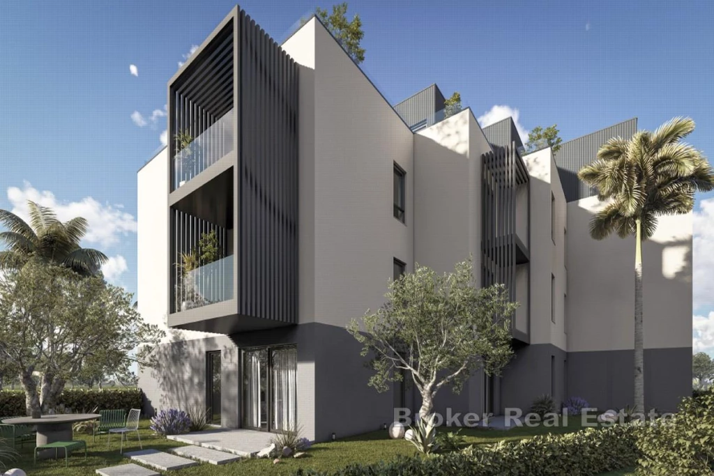 New development - duplex apartment with terrace, close to the sea