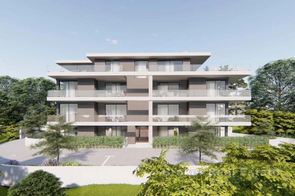 Modern two-bedroom apartment with sea view