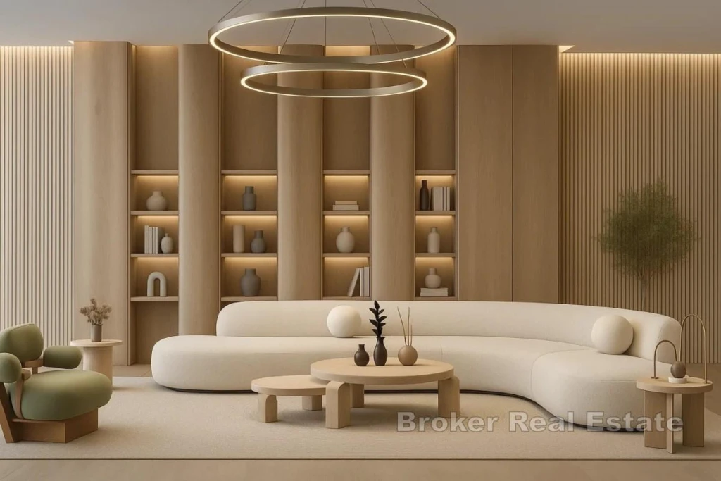 Modern two bedroom apartment by the sea in a sought-after location