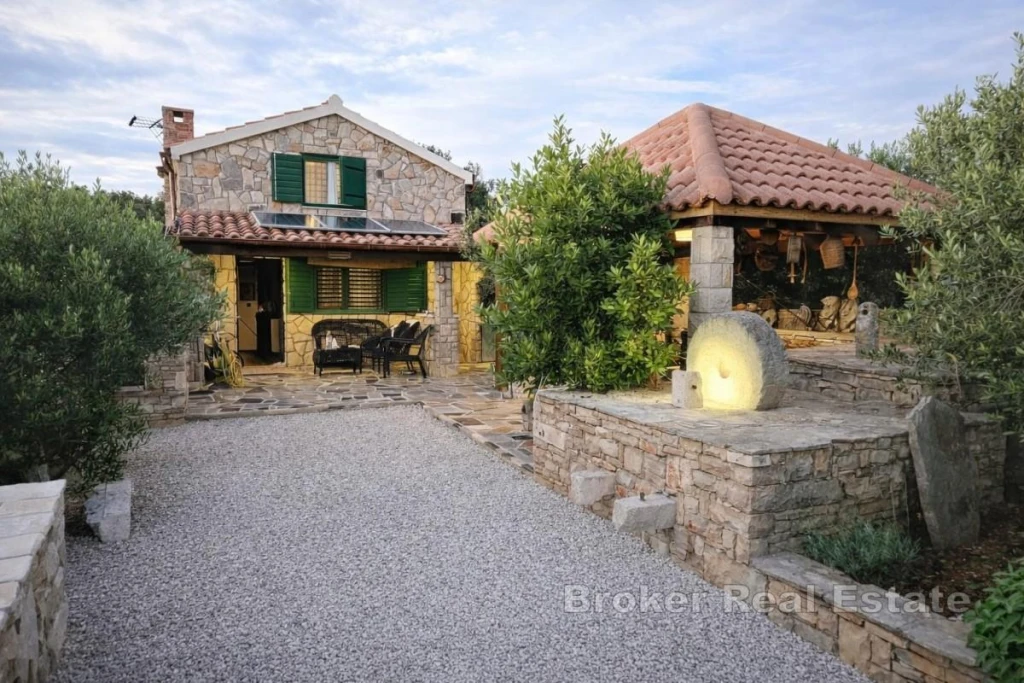 Charming Stone House with Private Olive Grove