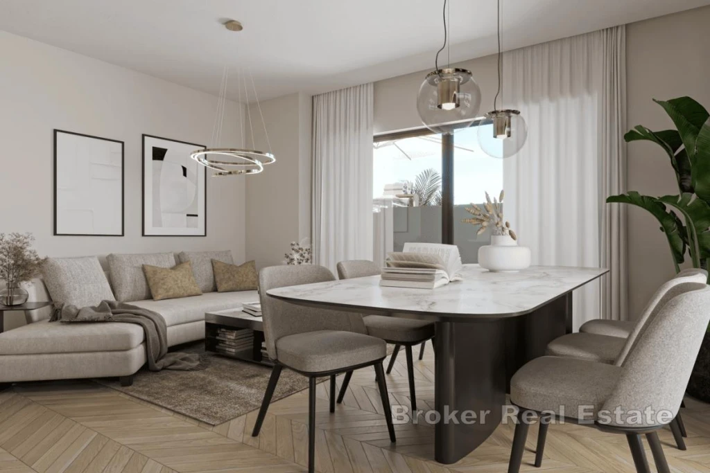 Spacious apartment in a modern new building