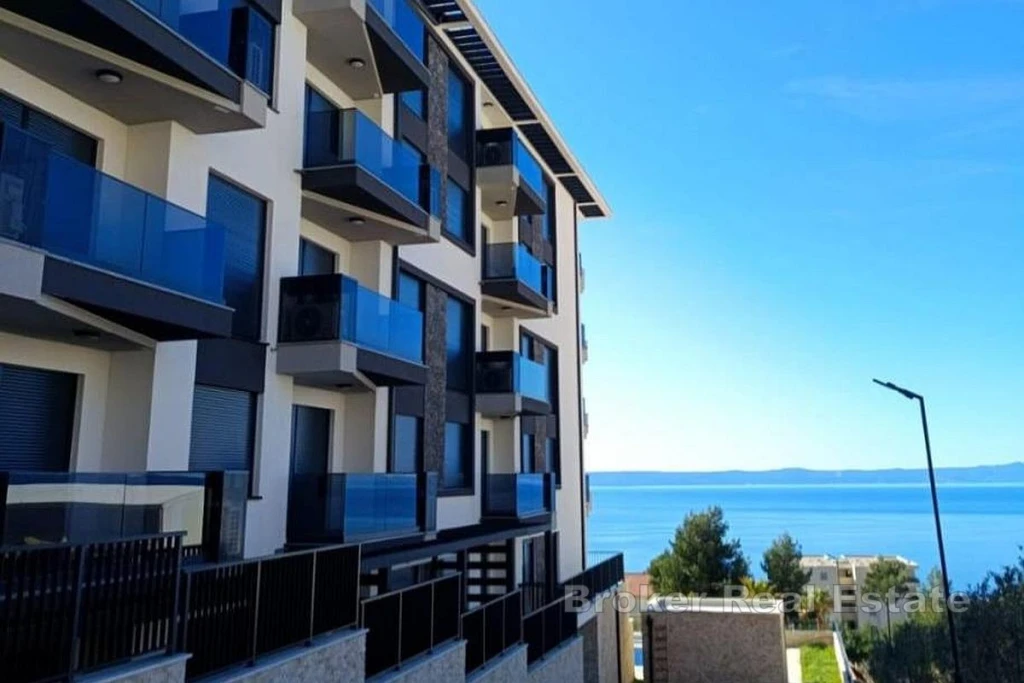 Two-bedroom apartment in a new development near the sea