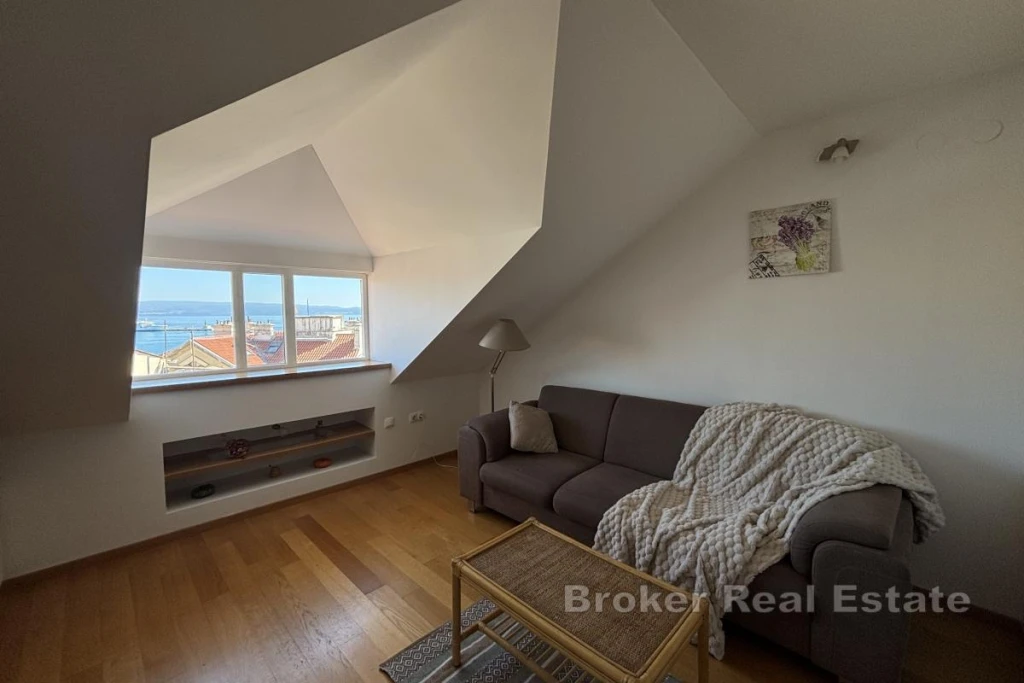 Furnished two bedroom apartment with sea view in a prime location