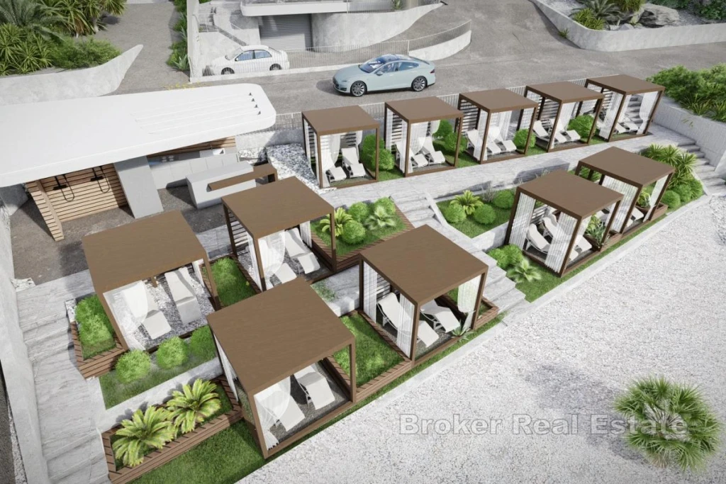 Three bedroom apartment in a new building with a sea view