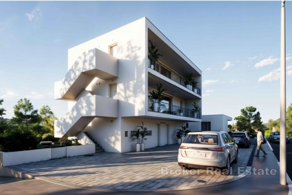 Apartment with sea view in a new building