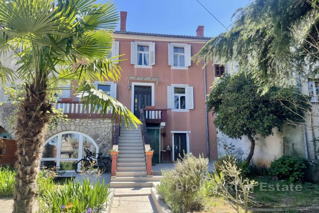 Renovated stone house with garden