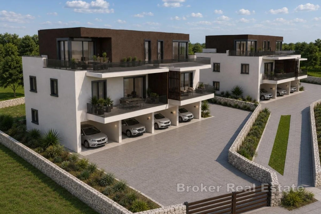 Modern two-bedroom apartment with terrace