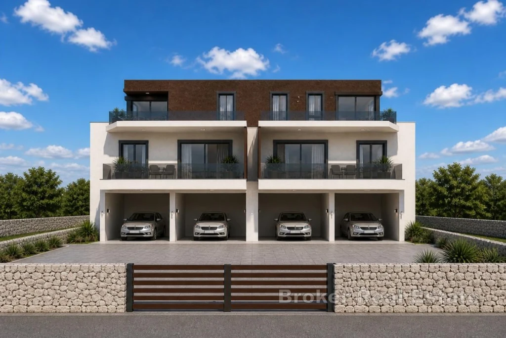 Modern two-bedroom apartment near the sea