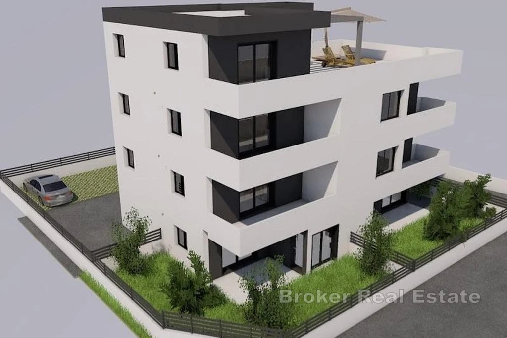 Elegant New Construction Apartment with Sea View