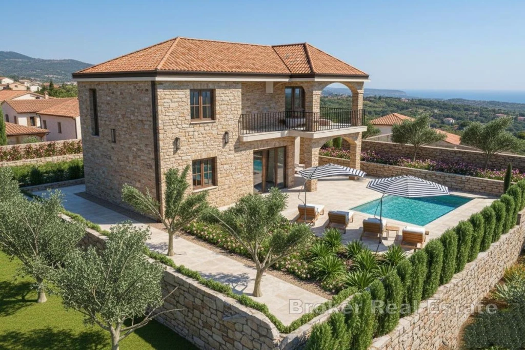 Rustic stone house in a quiet location