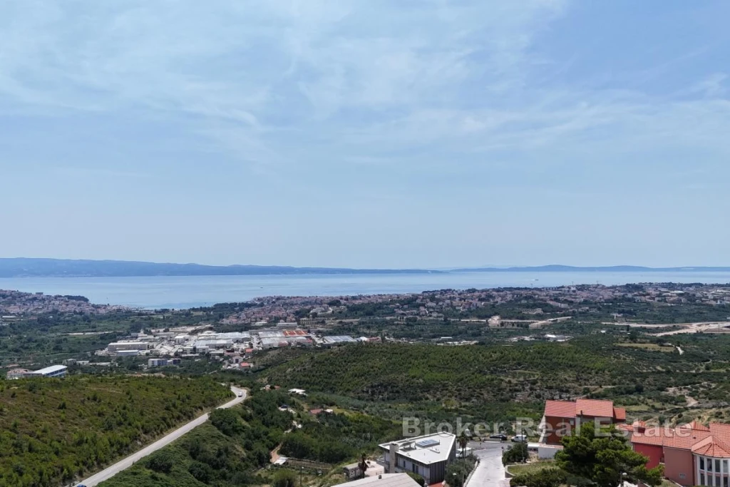 Building plot with sea view near Split