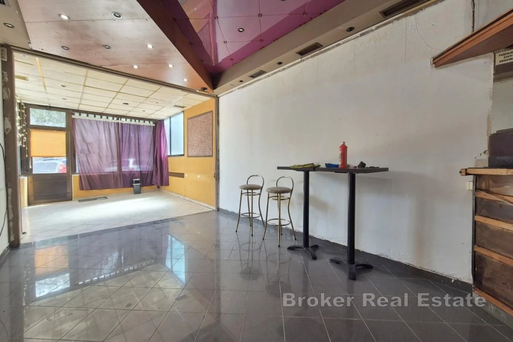 Street commercial space for renovation