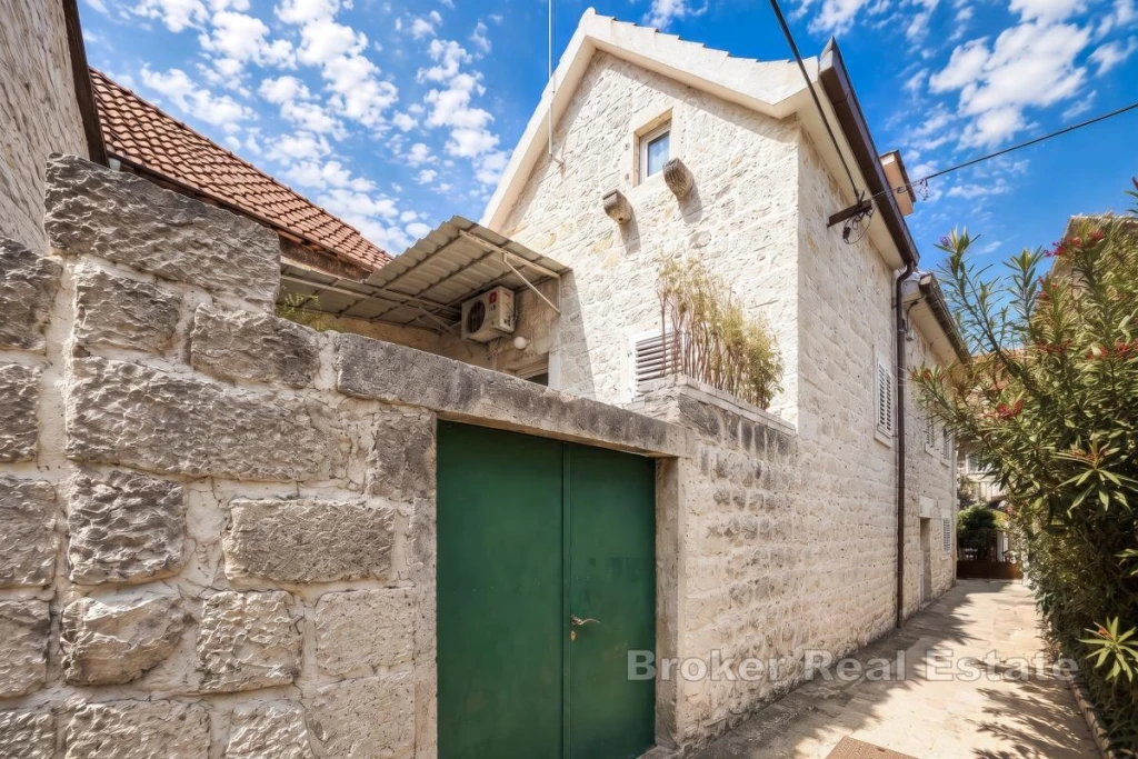 Traditional Dalmatian house in the town center