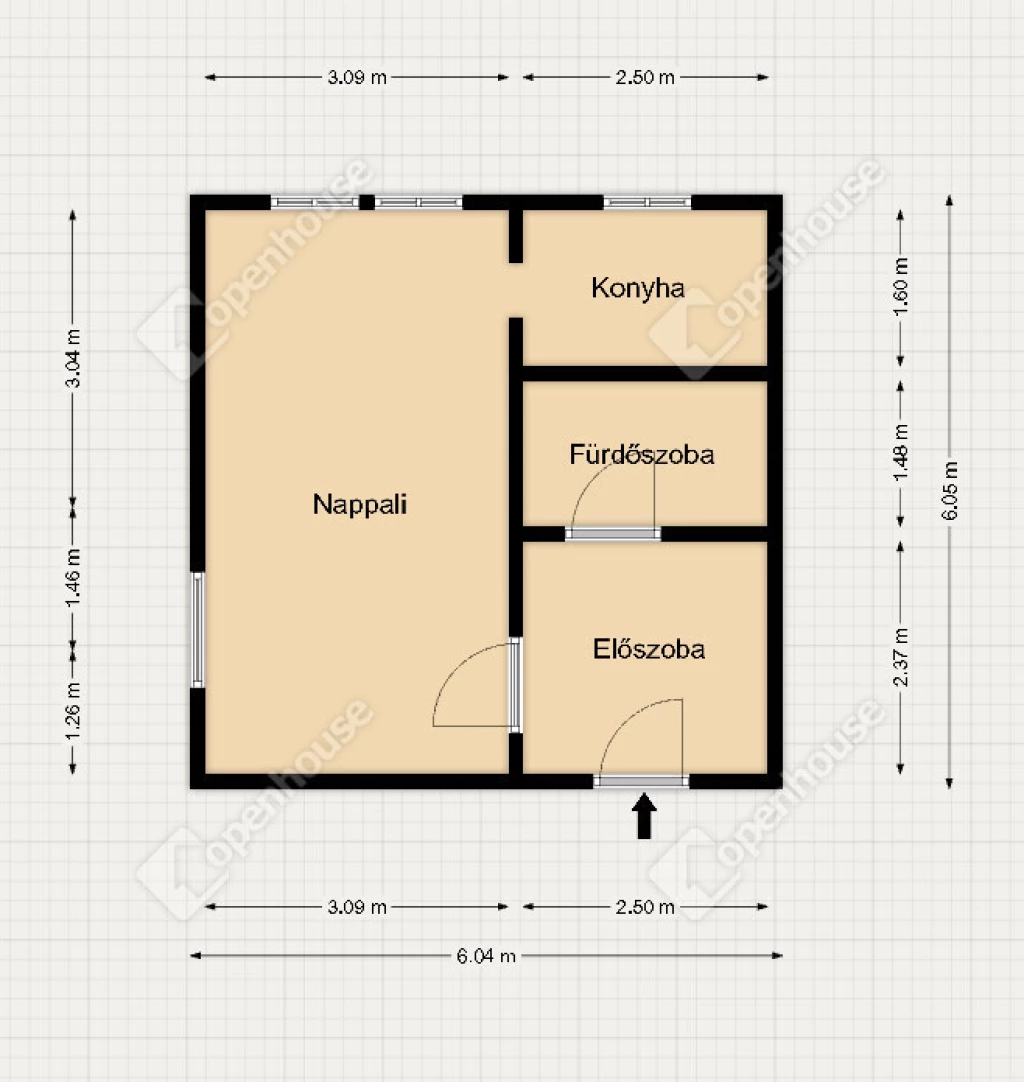 For sale brick flat, Tatabánya, Újváros