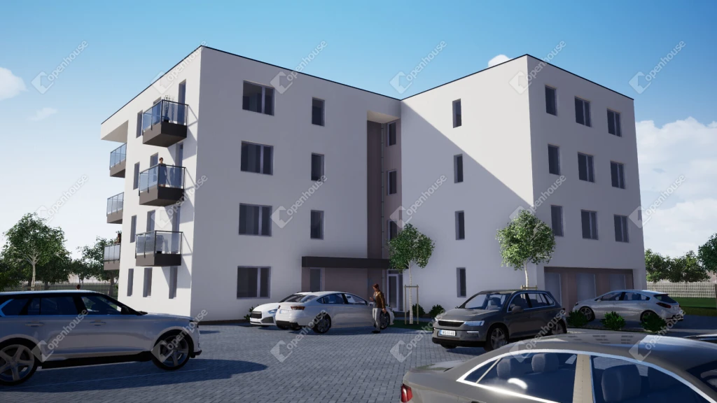 A Huszár lakópark egy új 22 lakásos társasház Komárom egy dinamikusan fejlődő részén .