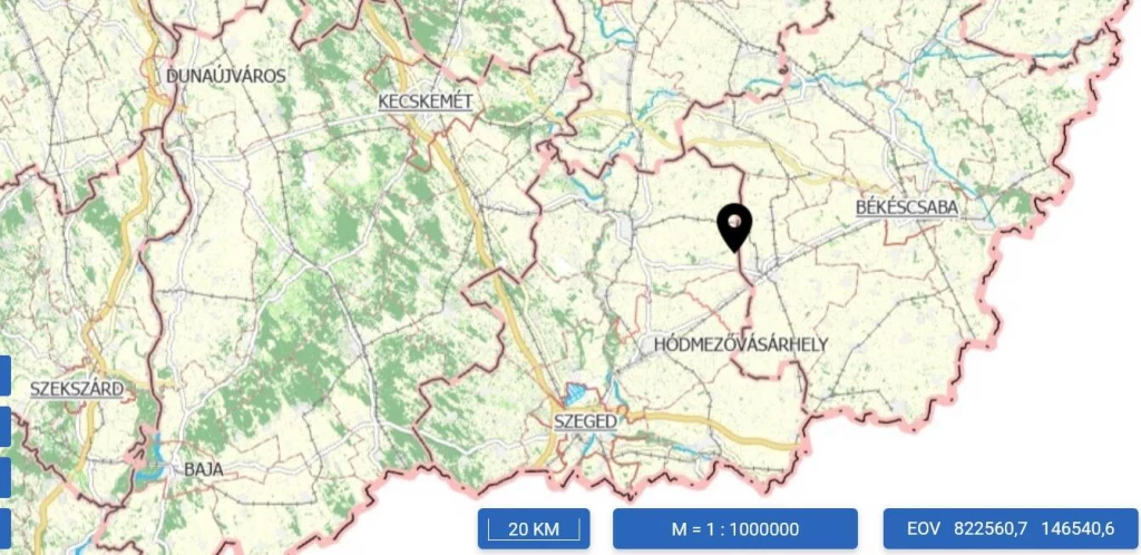 Árpádhalmon 8,5 hektár szántó eladó