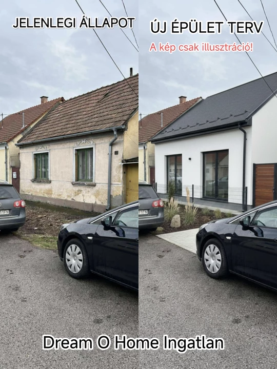 Eladó építési telek, Győr, Brigád utca 33