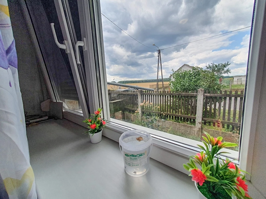 Álmosd – A főutcán eladó egy 75nm-es összközműves családi ház 2.200nm-es gazdálkodásra alkalmas telken.