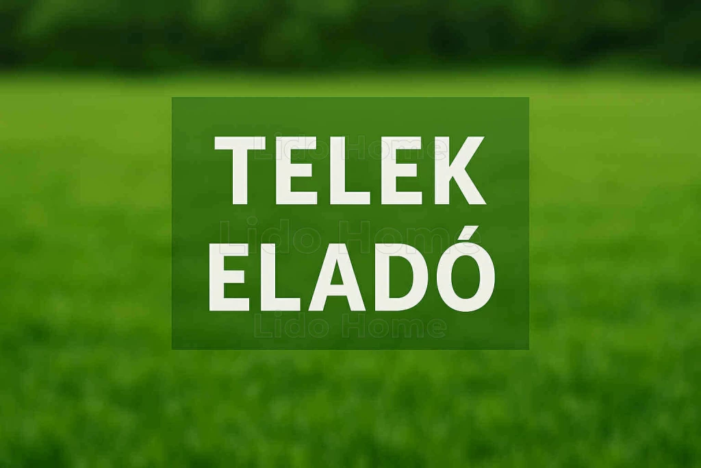 For sale closed garden, Környe