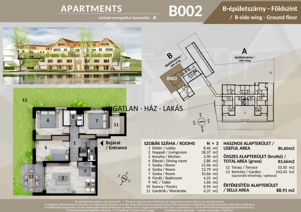 Eladó Lakás, Veresegyház 126.260.000 Ft