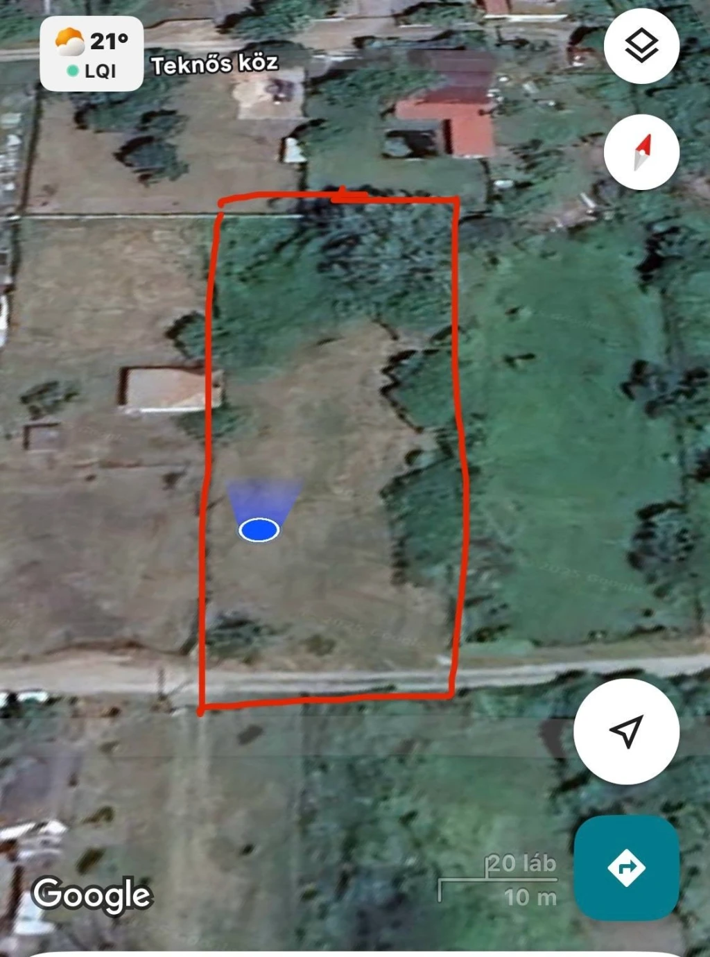 Eladó Telek, Baja Livoda 4.000.000 Ft