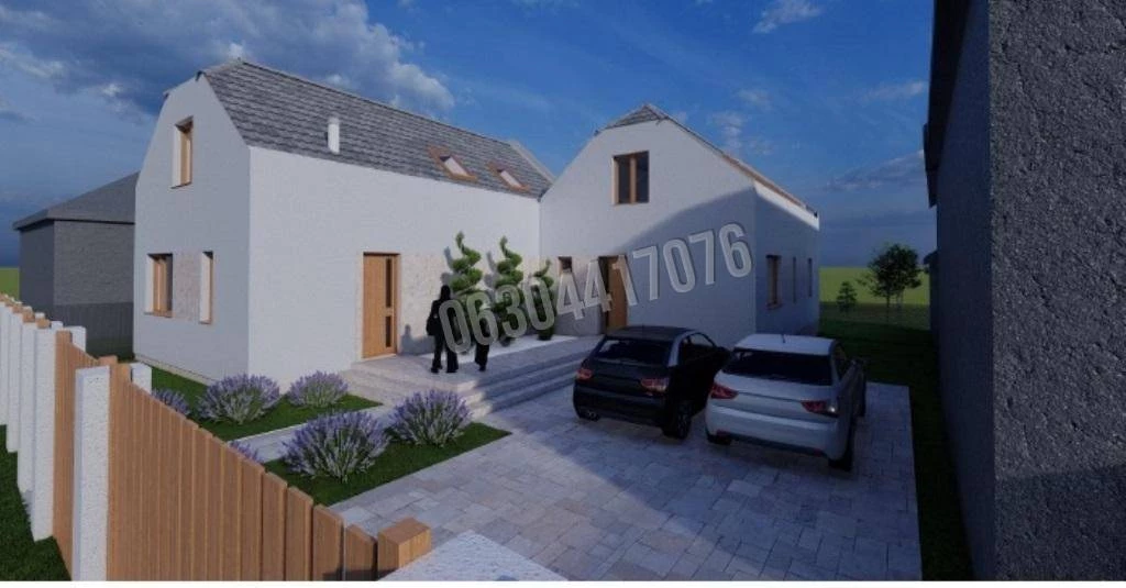 For sale semi-detached house, Kocs