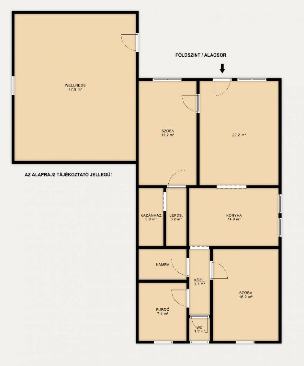 Eladó Családi ház, Komárom, 280nm, 131200000 Ft