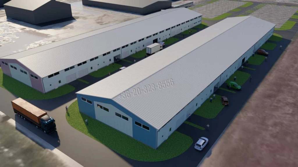 Eladó Raktár, Nagytarcsa, Ipari Park, 128nm, 51200000 Ft