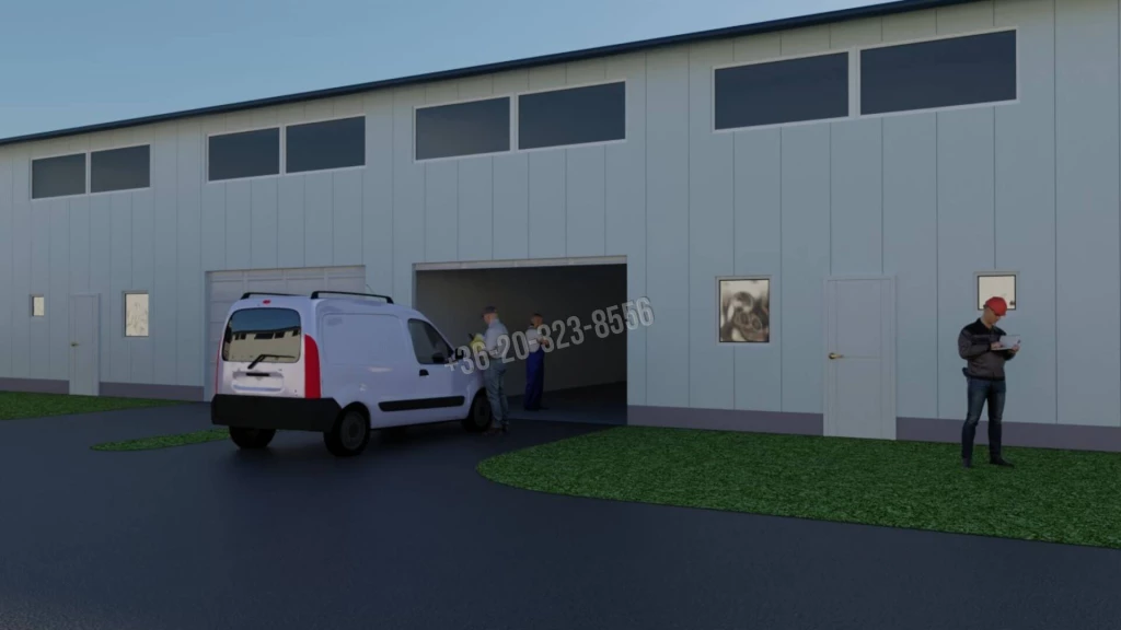 Eladó Gyárépület, Nagytarcsa, Ipari Park, 124nm, 49800000 Ft